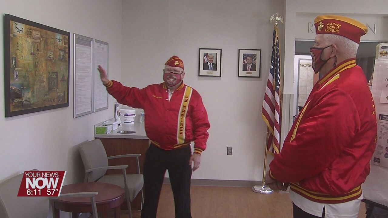 Painting of Marine Corps history hangs in new Lima VA clinic